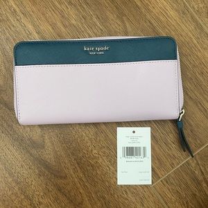 NWT Kate Spade Large Continental Wallet